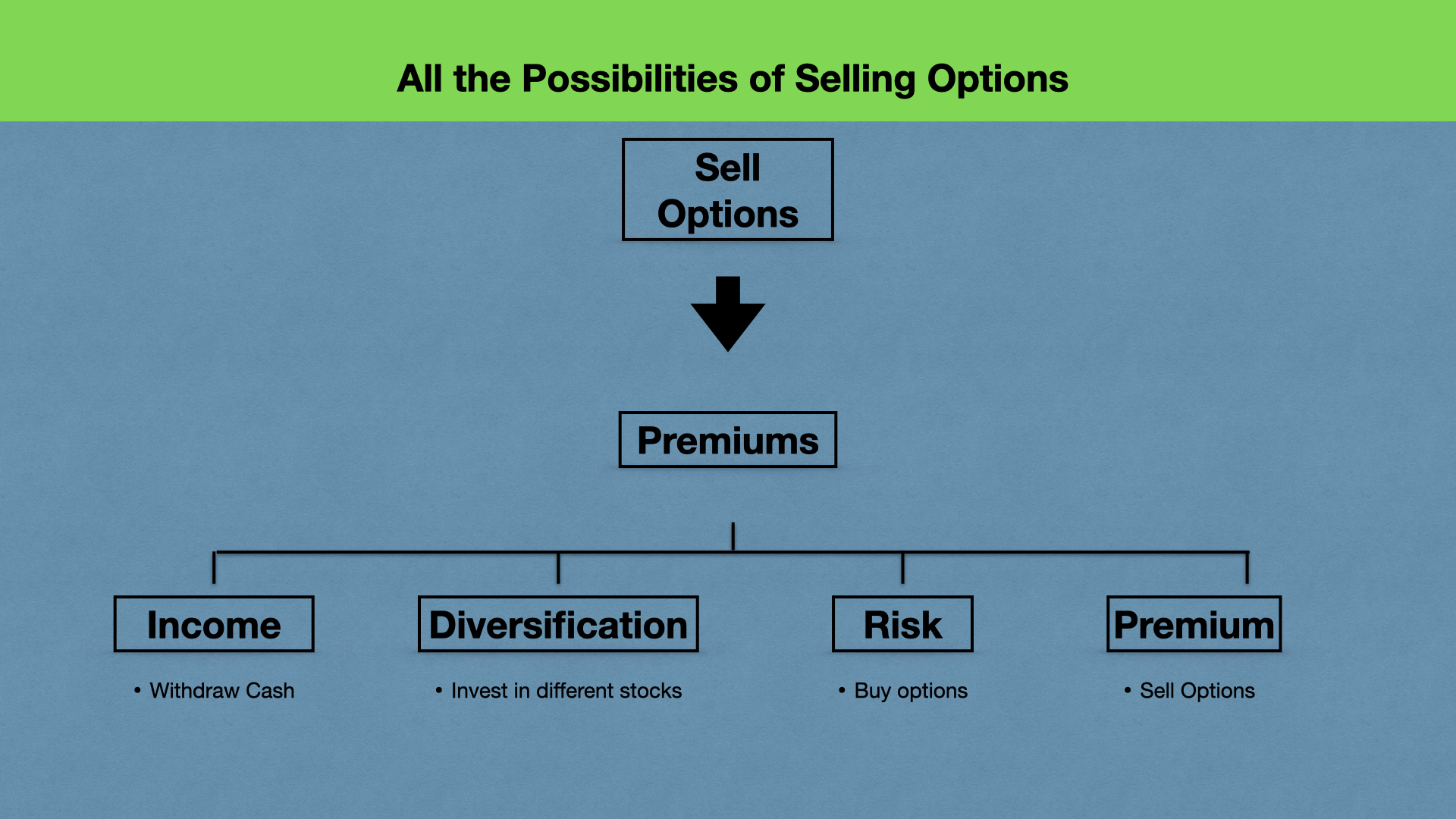 All the Possibilities of Option Premiums in Full Detail